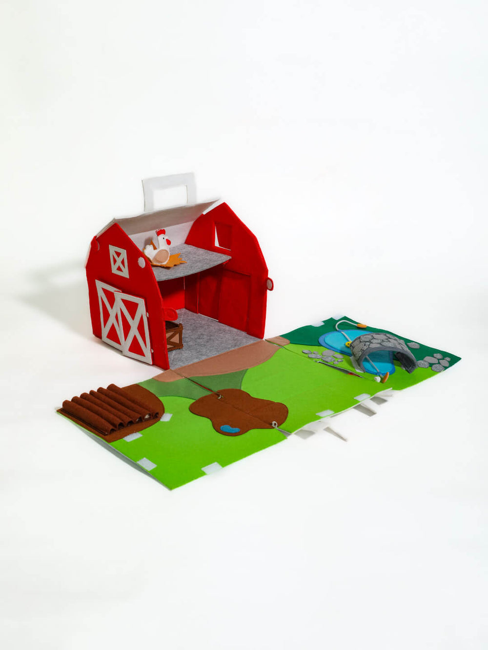 ProductsCute farm barn 3D toy