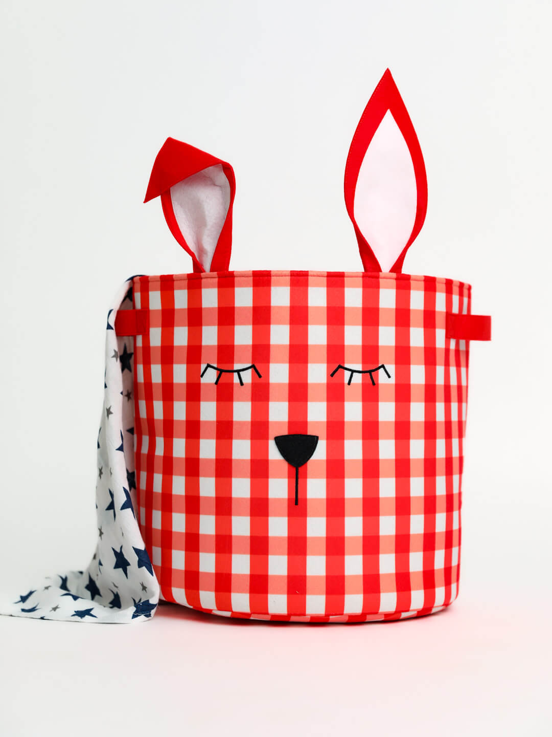 Red Bunny Storage Baskets