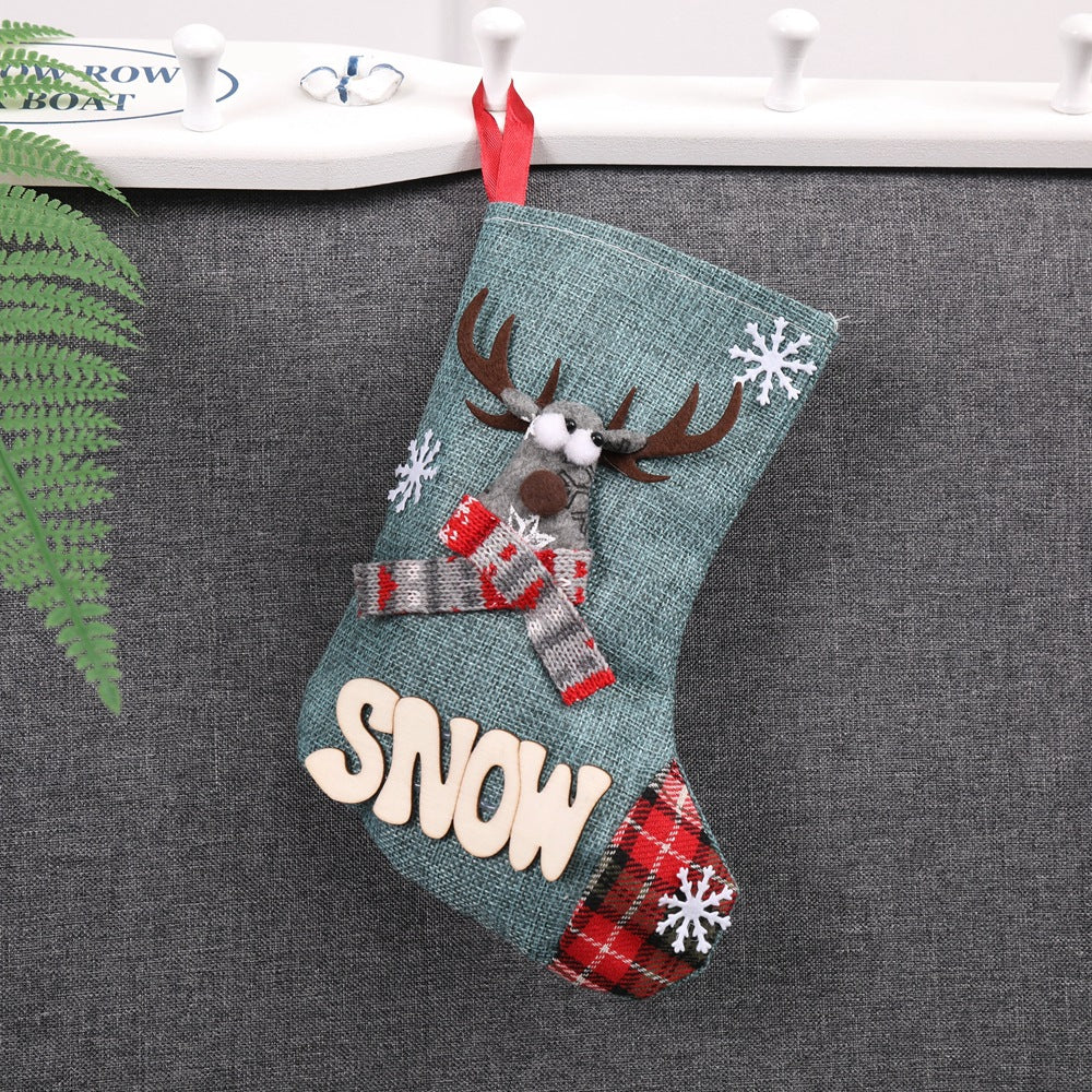 Linen Mini Stockings