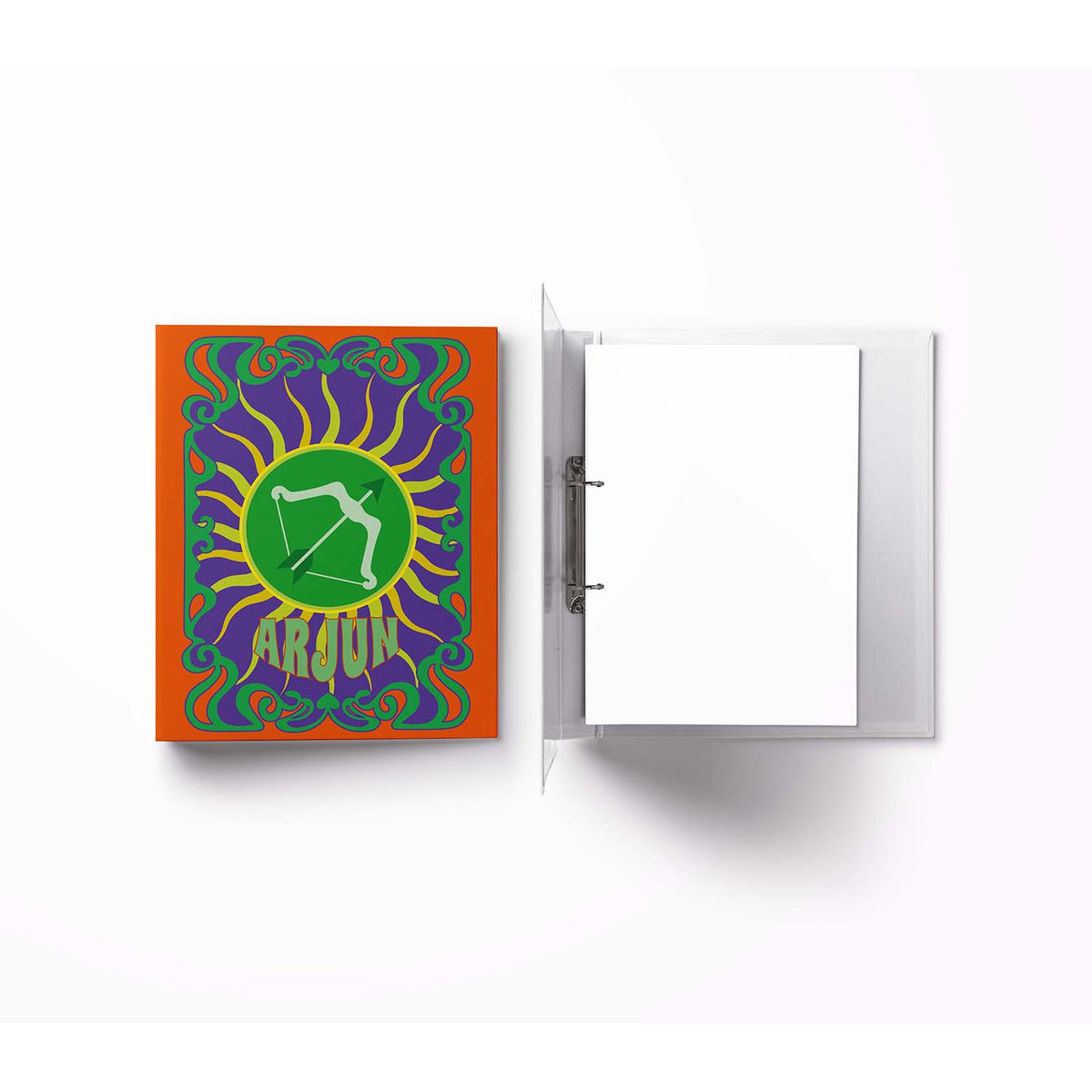Zodiac A4 Vertical Clip Binder File For Boys