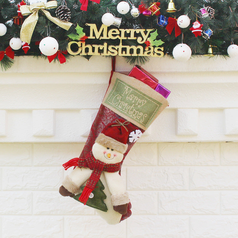 Merry Christmas Luxury Stockings