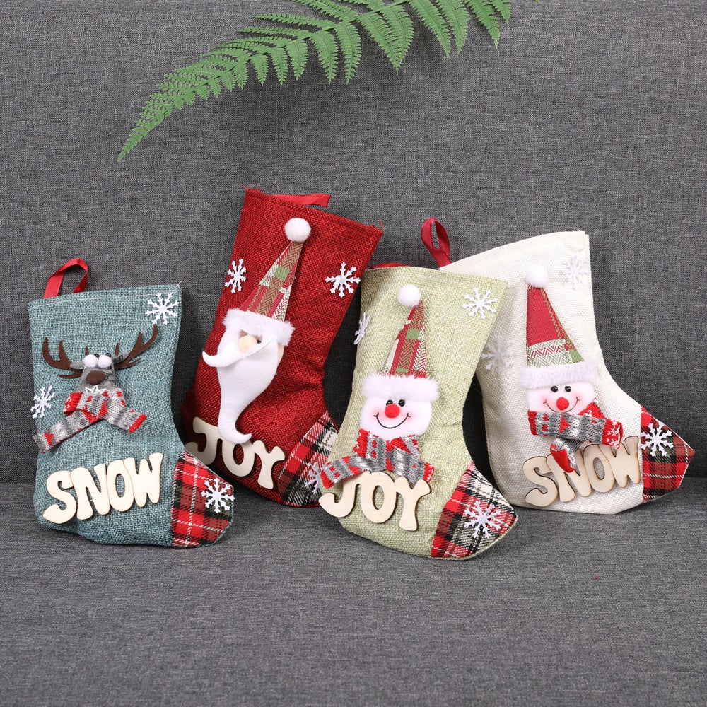 Linen Mini Stockings