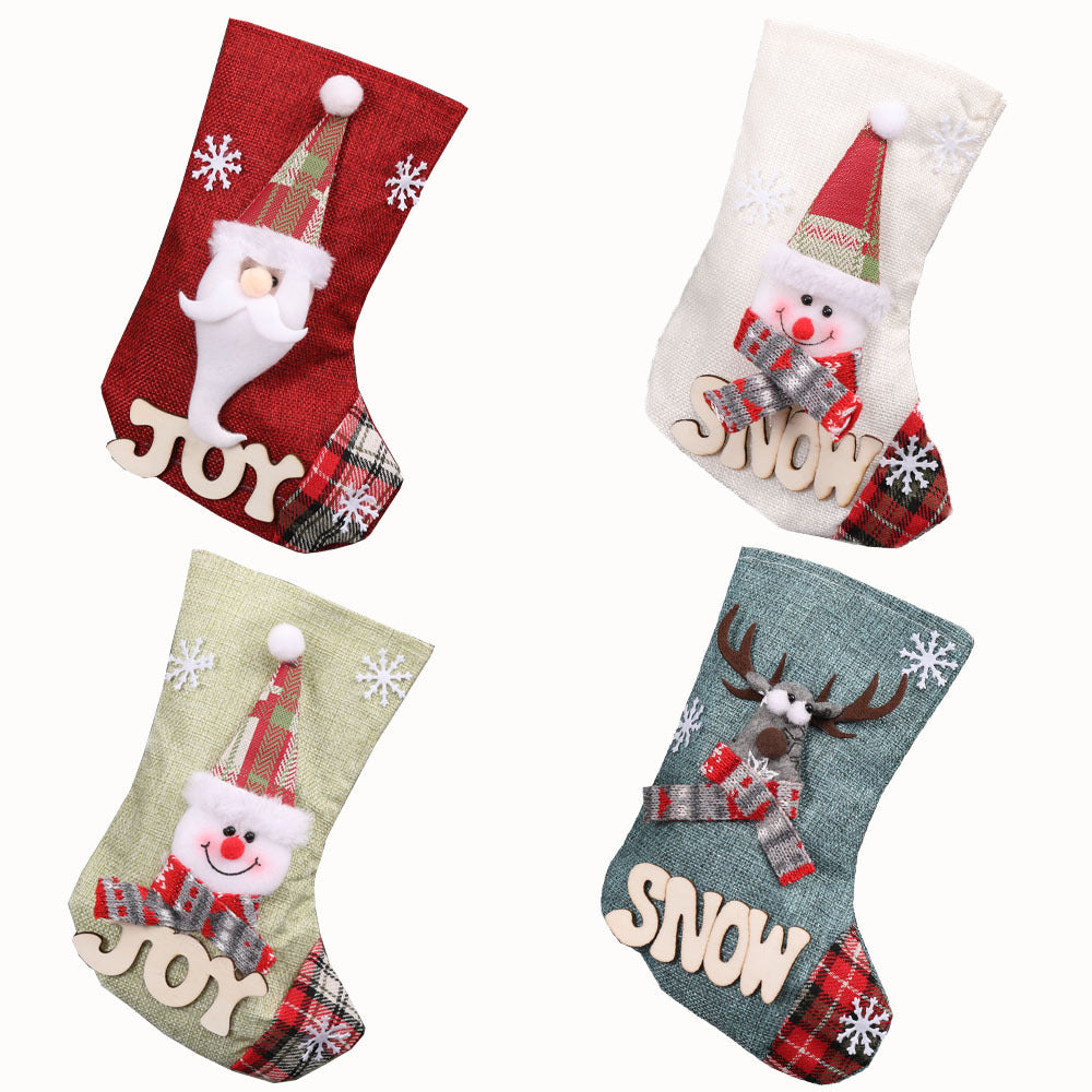 Linen Mini Stockings
