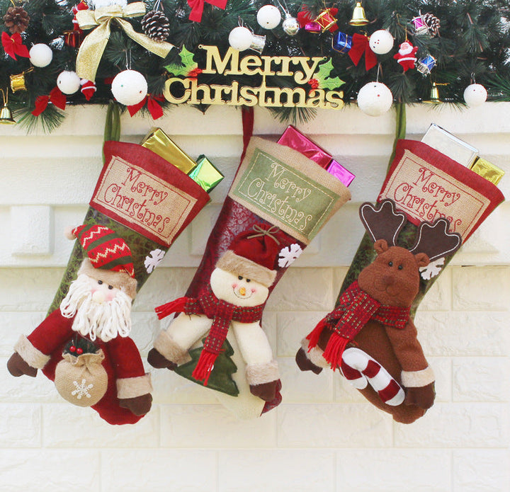 Merry Christmas Luxury Stockings