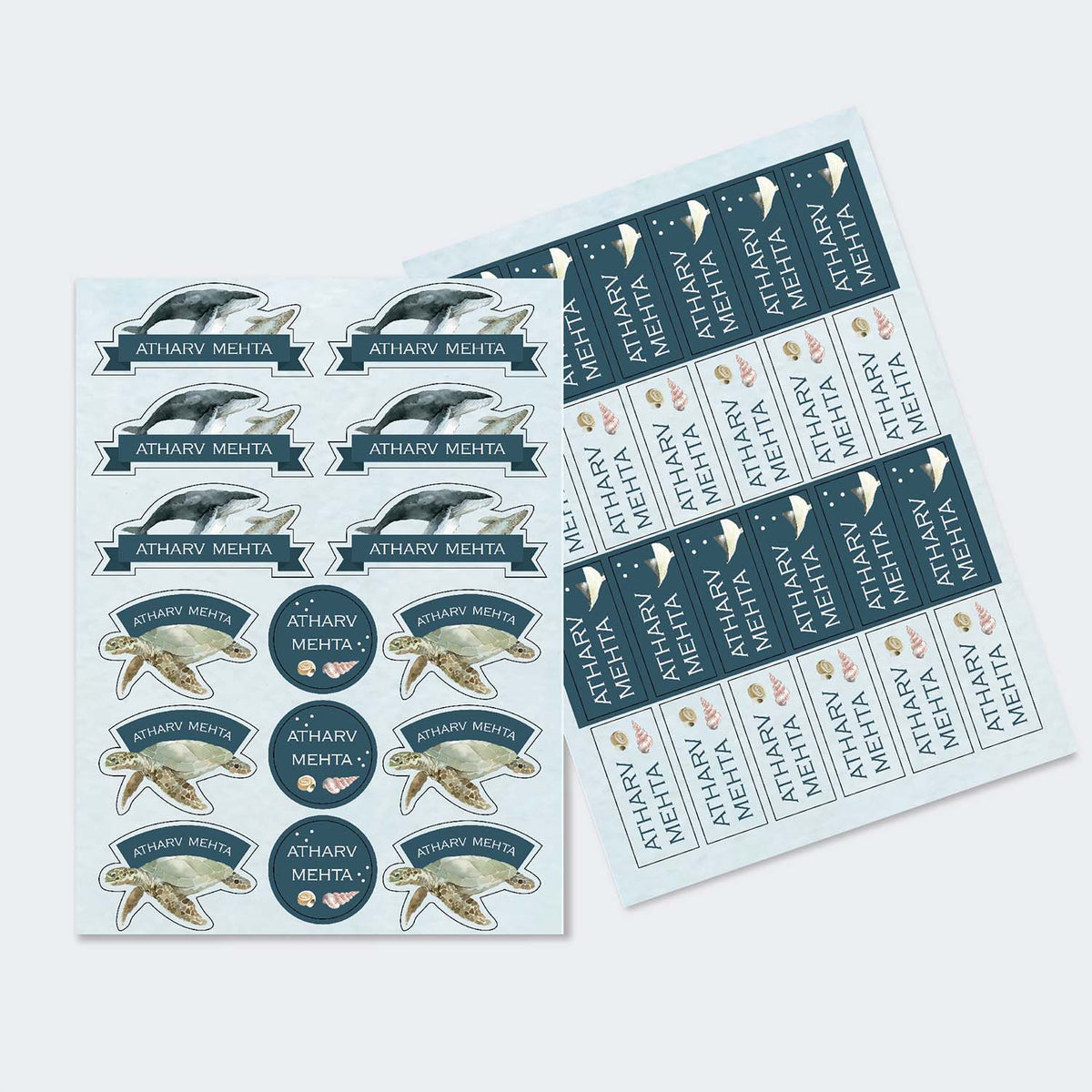 Sticker Sheet - Set of 2 (Themes Available)