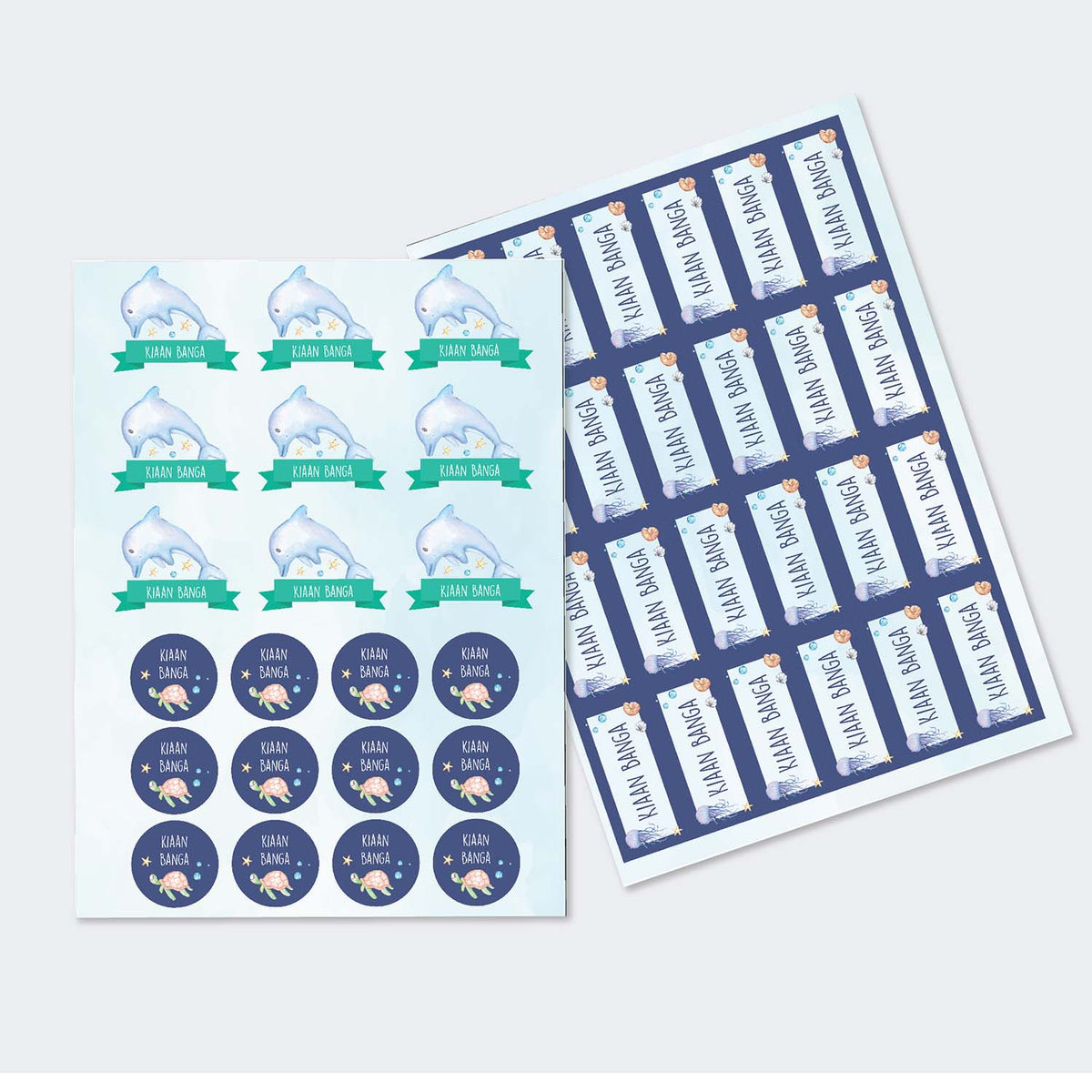 Sticker Sheet - Set of 2 (Themes Available)