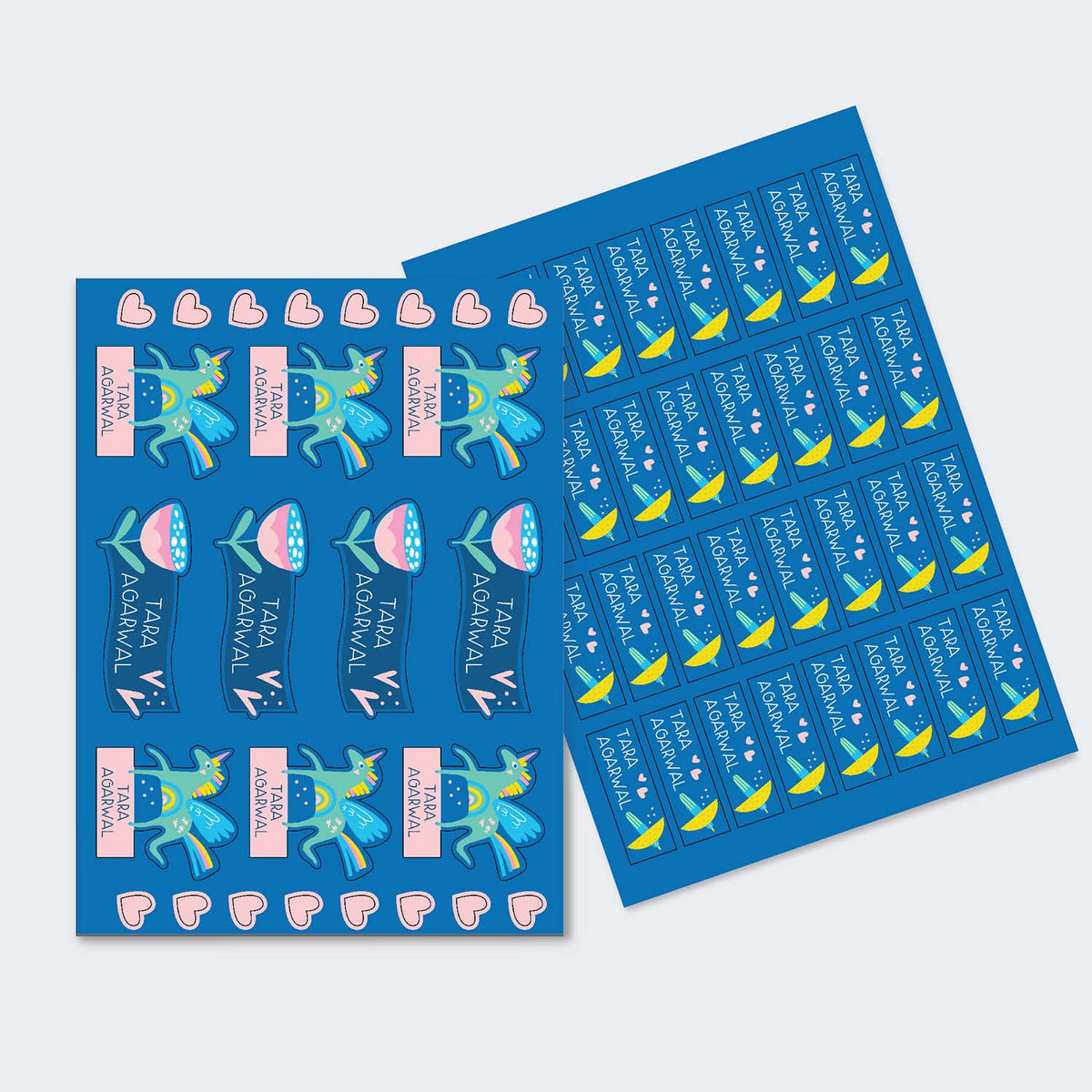 Sticker Sheet - Set of 2 (Themes Available)