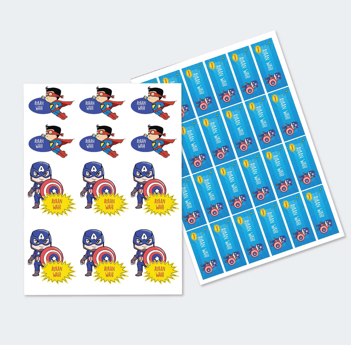 Sticker Sheet - Set of 2 (Themes Available)
