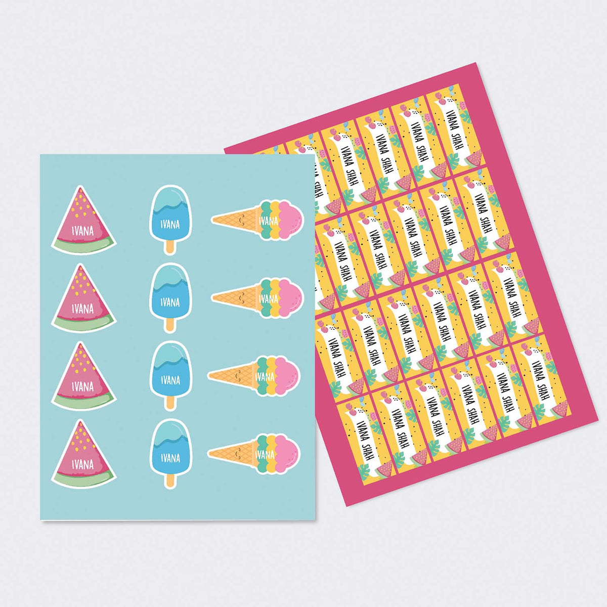 Sticker Sheet - Set of 2 (Themes Available)