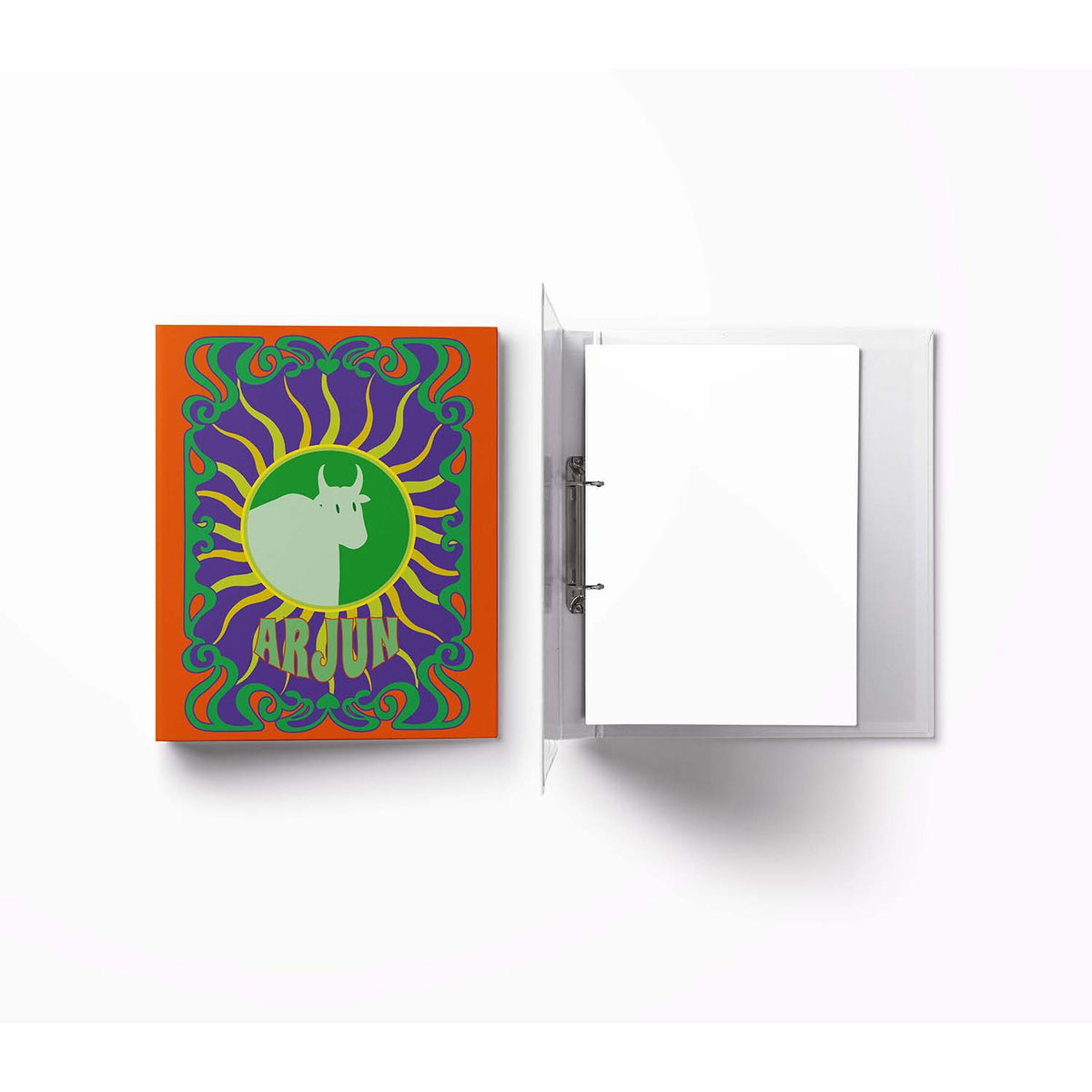Zodiac A4 Vertical Clip Binder File For Boys