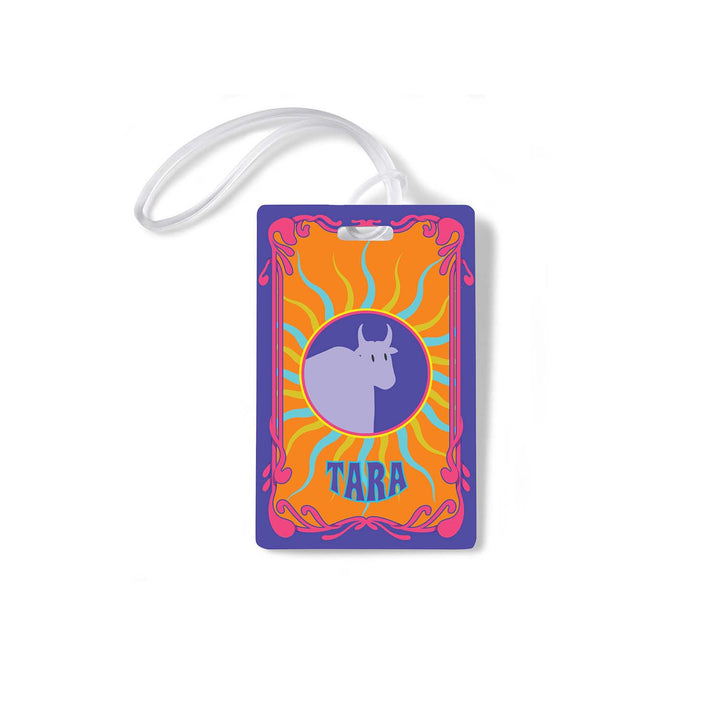 Zodiac Luggage Tags Set of 4 For Girls