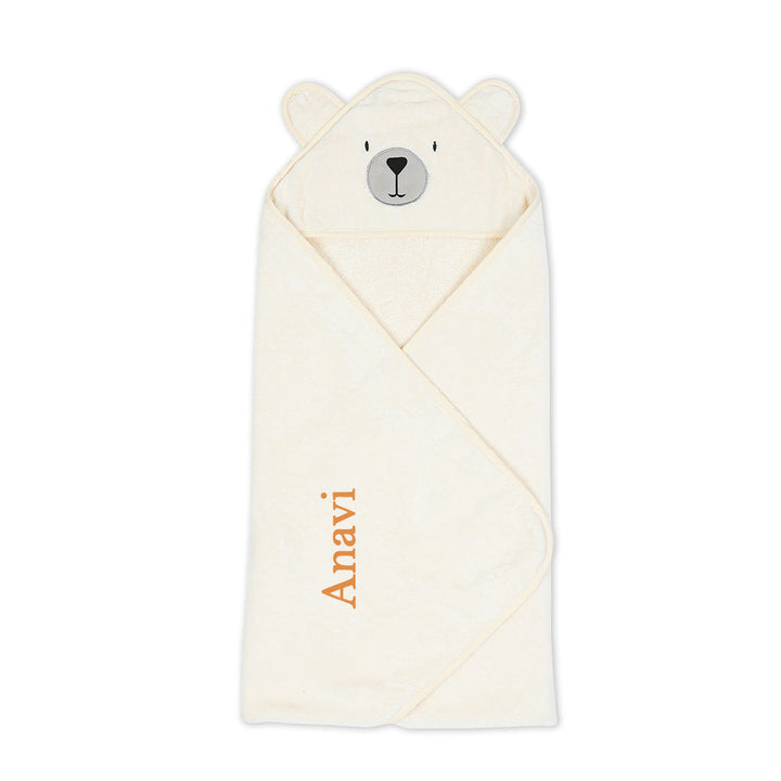 Hooded Towel – Teddy Bear