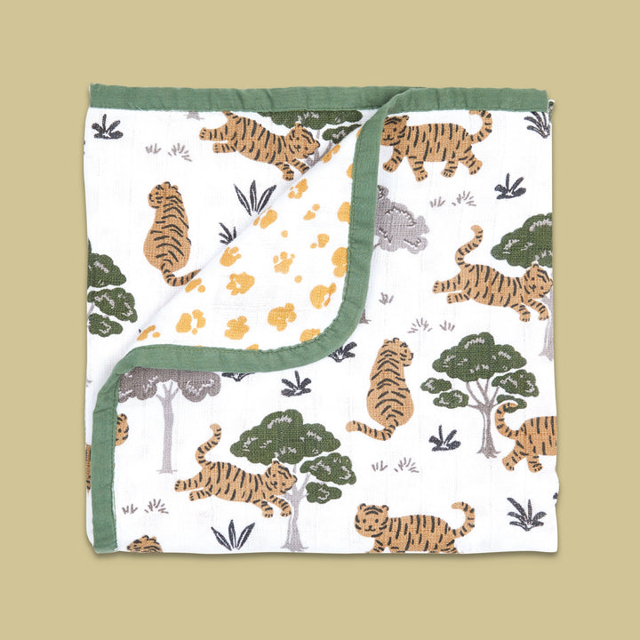 Organic Muslin Blanket - Born To Be Wild