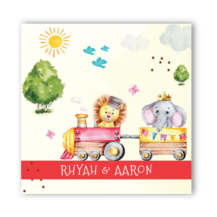Gift Tag for Sister & Brother - Set of 24 (Themes Available)