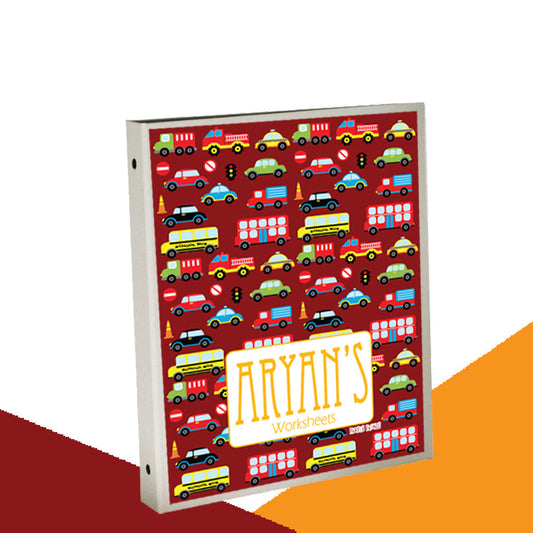 Personalised Binder - Transport