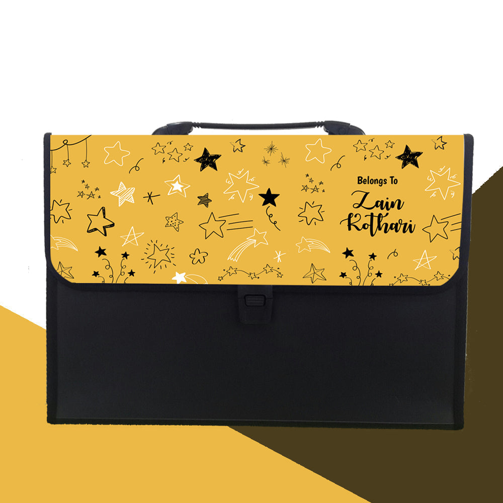 Personalised Folder - Twinkle Twinkle Stars