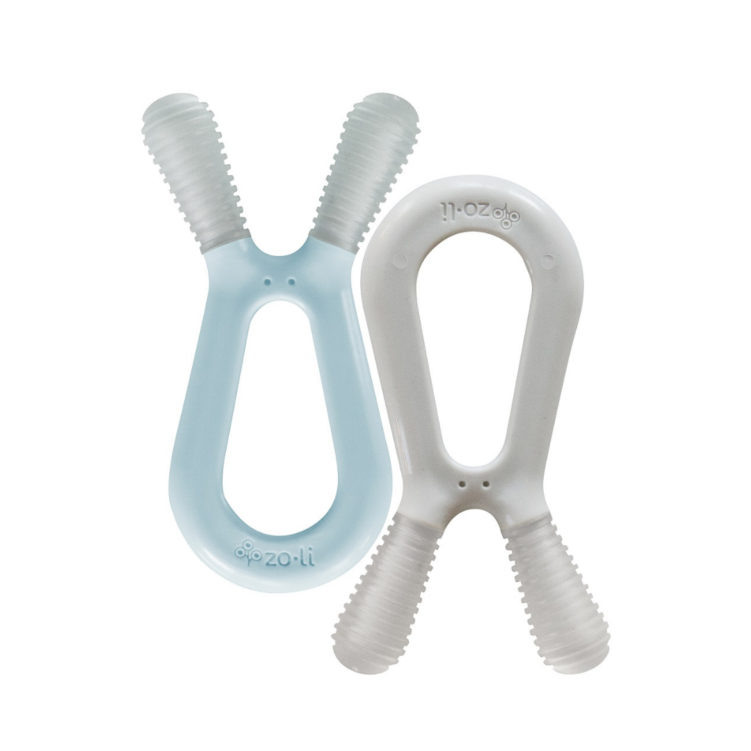 ZoLi BUNNY Teether Mist Blue/Ash - Sohii India