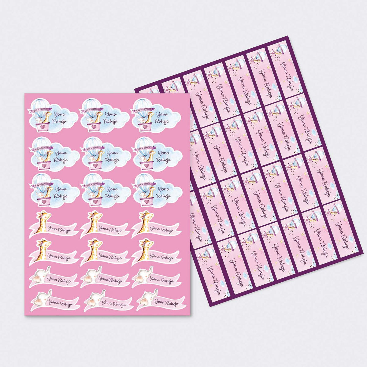 Sticker Sheet - Set of 2 (Themes Available)