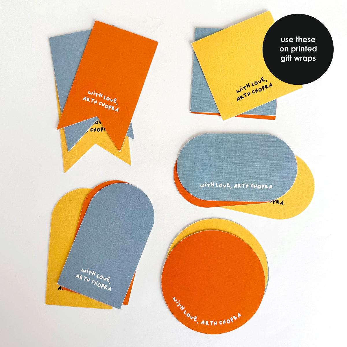 Stick On Tags | Vehicles