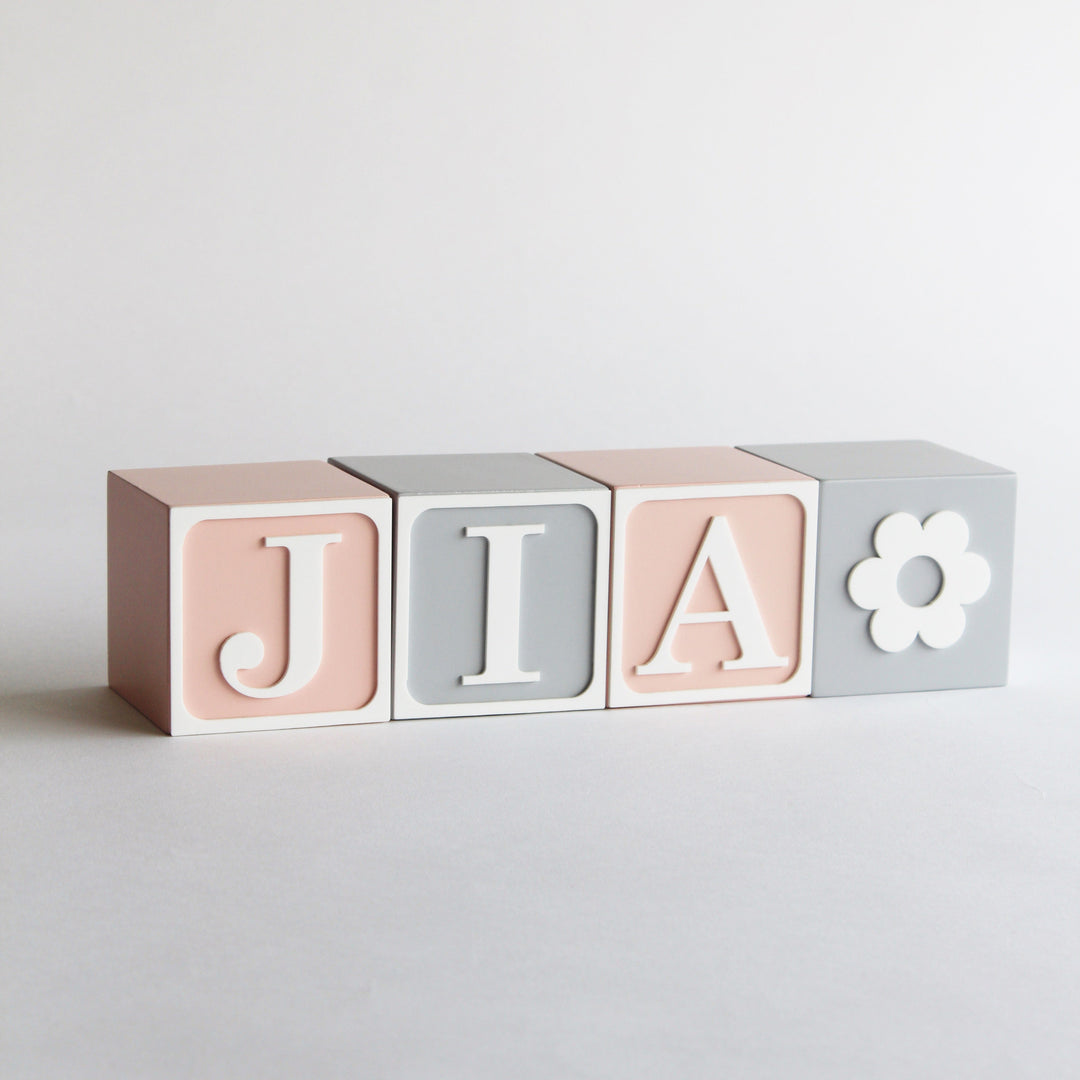 Name Blocks- Vintage