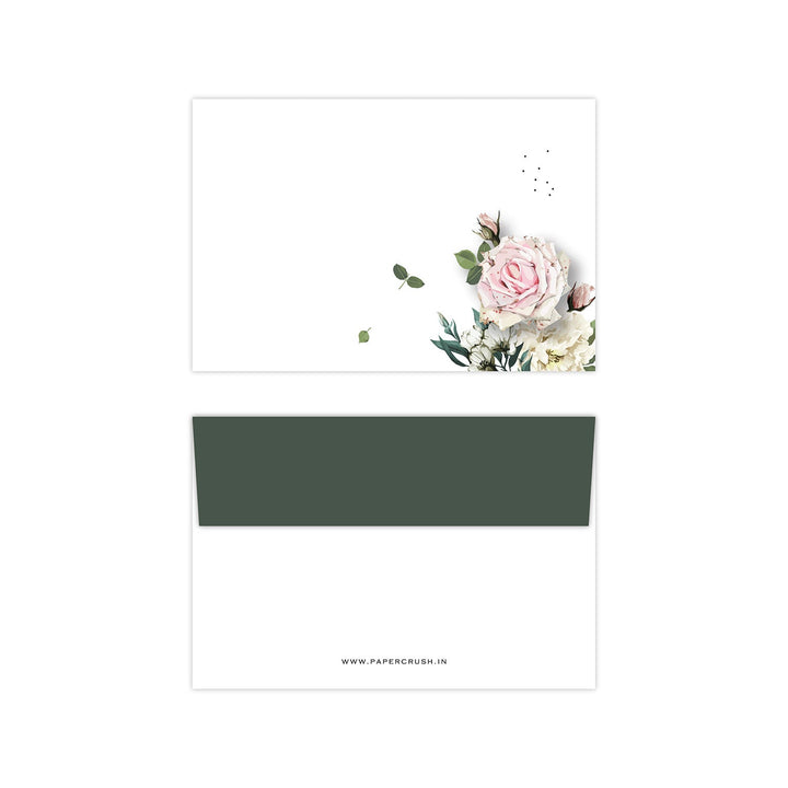 Folded Notecards + Envelopes - Set of 25 (Themes Available)