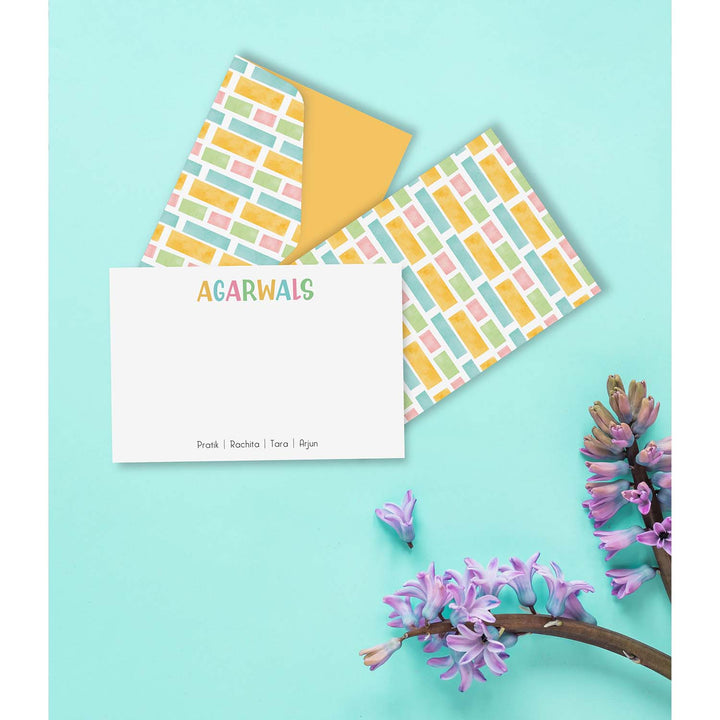 Family Card + Envelopes - Set of 25 (Themes Available)