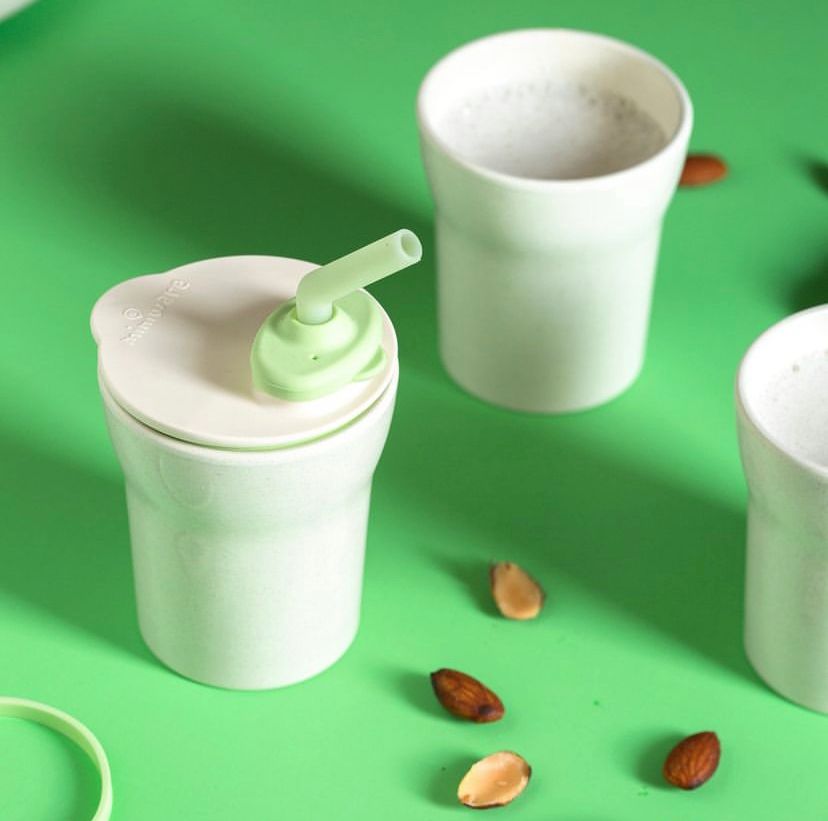 Miniware 1-2-3 Sip! Sippy Cup Vanilla/Key Lime - Sohii India