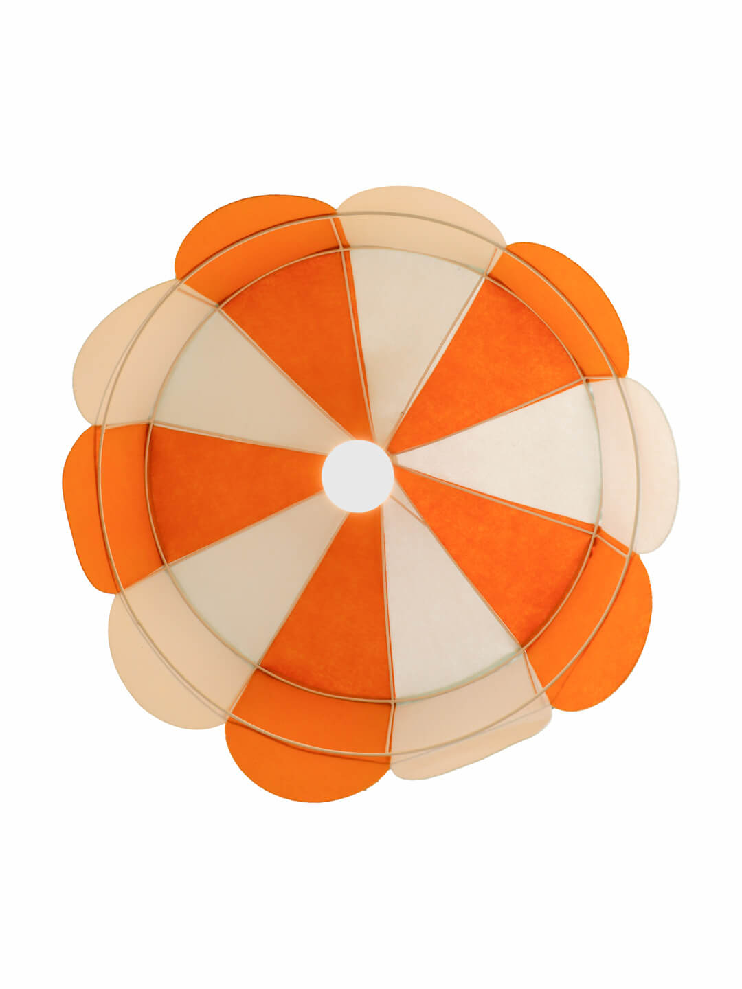 Yellow Carnival hanging lamp