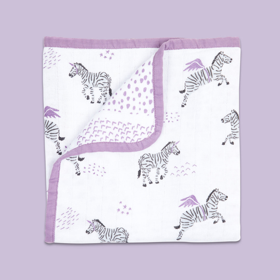 Organic Muslin Blanket - Born To Be Wild