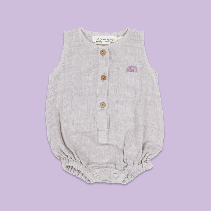 Organic Muslin Baby Romper