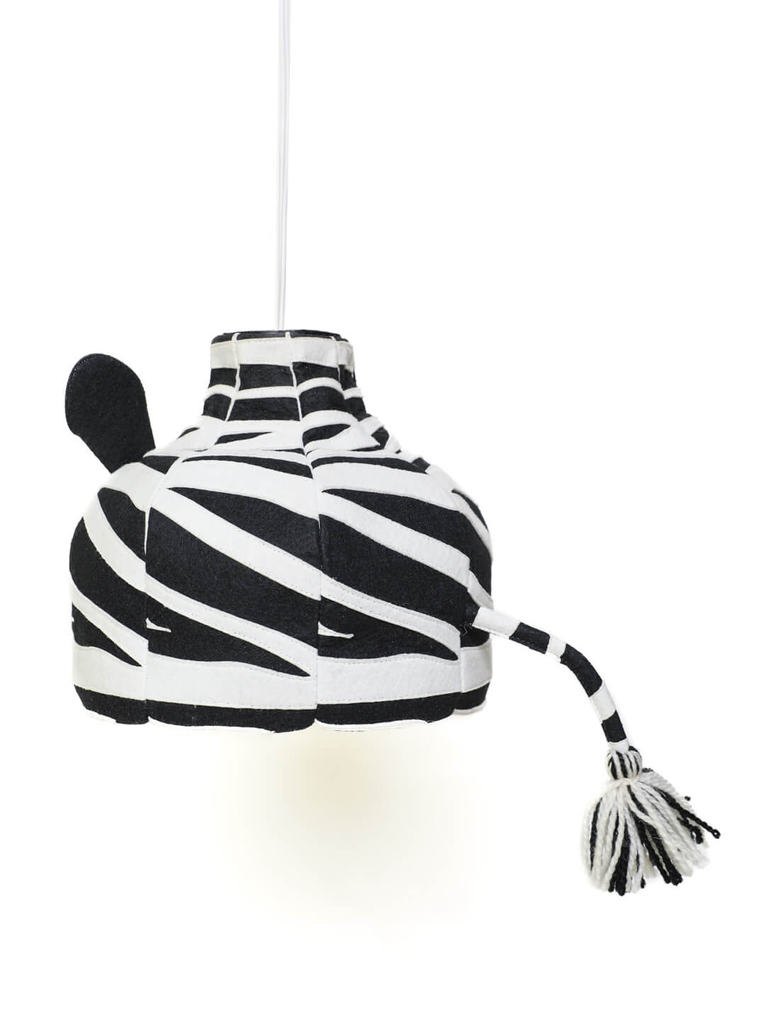 Zebra Small Hanging Animal lamp