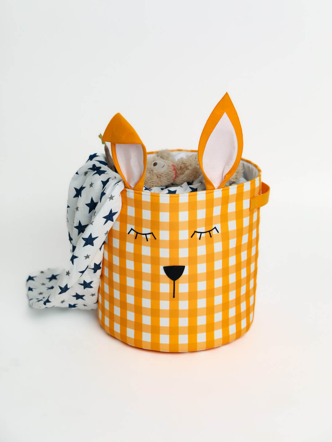 Yellow bunny Storage Baskets