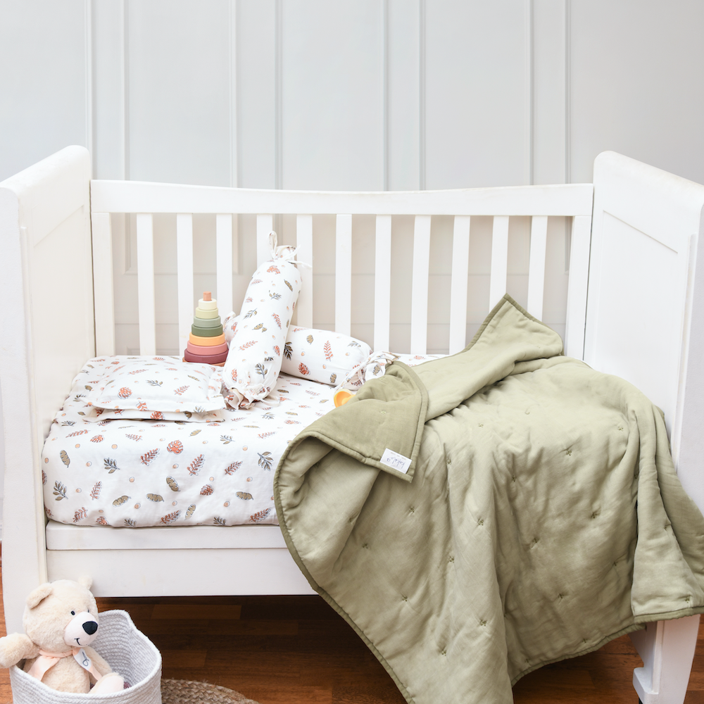 Falling Leaves Crib Set