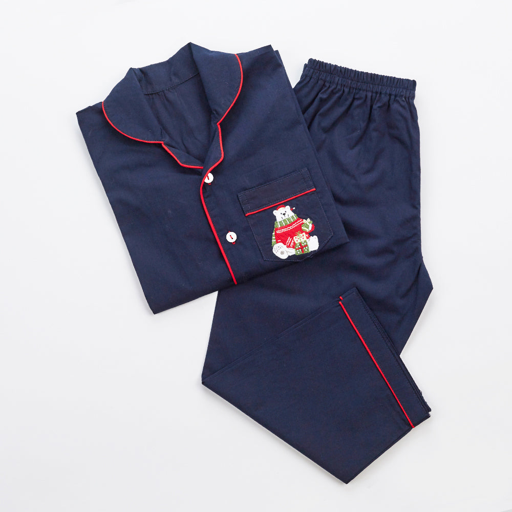 Happy Polar Bear Men Pajama Set