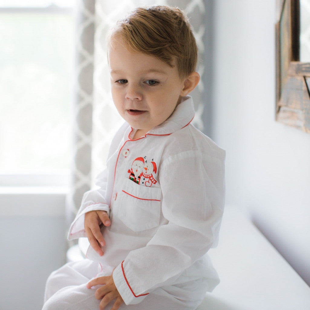Jingle Bells Pajama Set For Kids