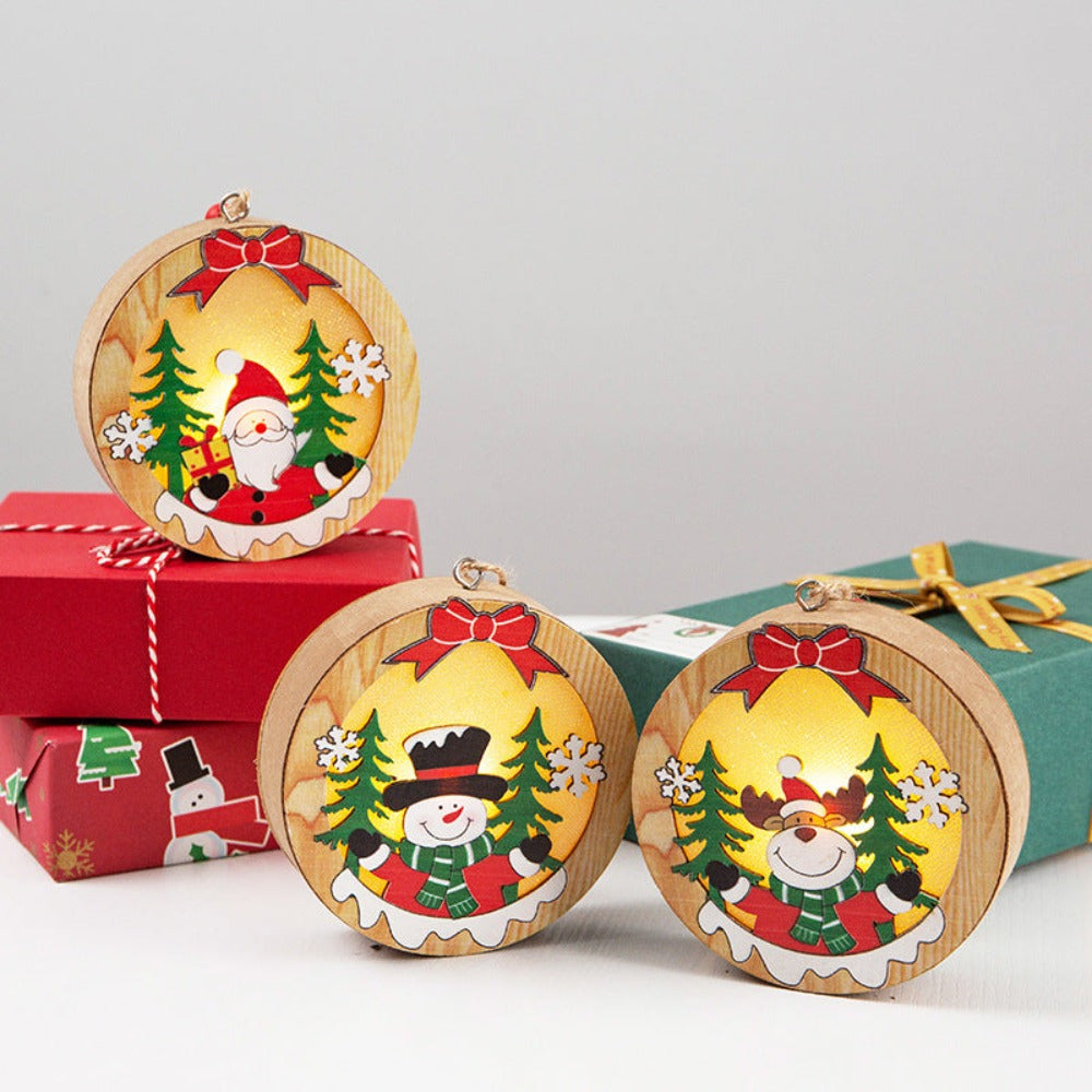 Babble Wrap Shimmer Sphere Ornament- Set Of 3
