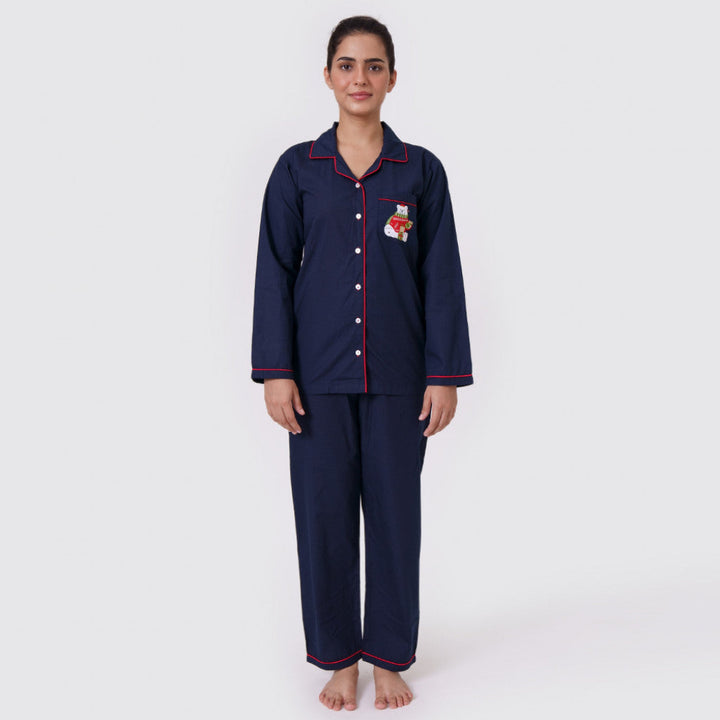 Happy Polar Bear Women Pajama Set