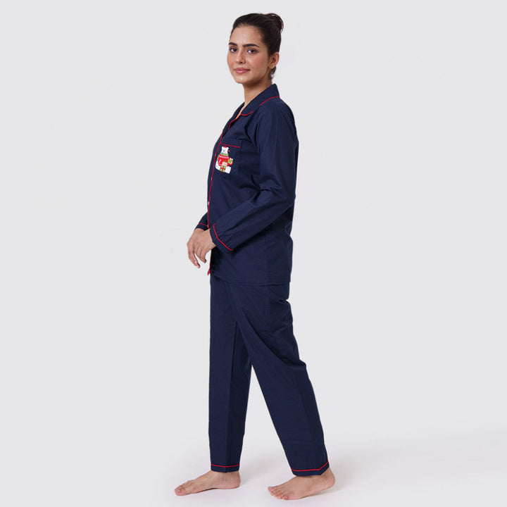 Happy Polar Bear Women Pajama Set