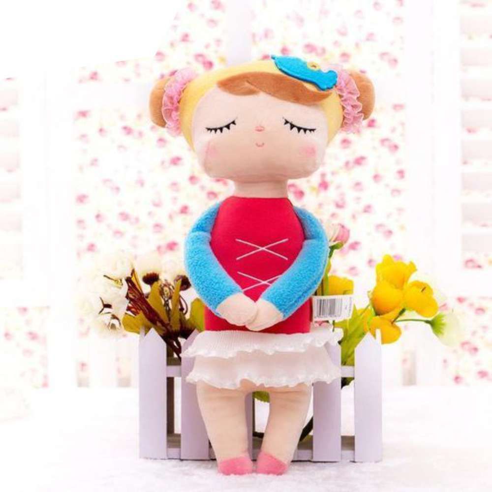 Sleeping Bunny Doll - Red