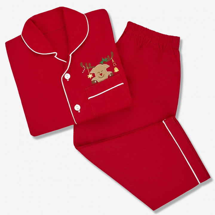 Women Reindeer Pajama Set