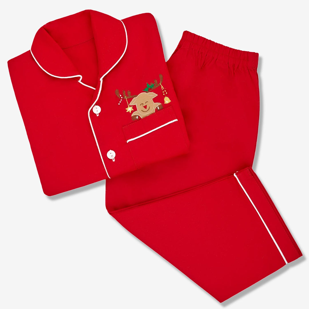 Men Reindeer Pajama Set