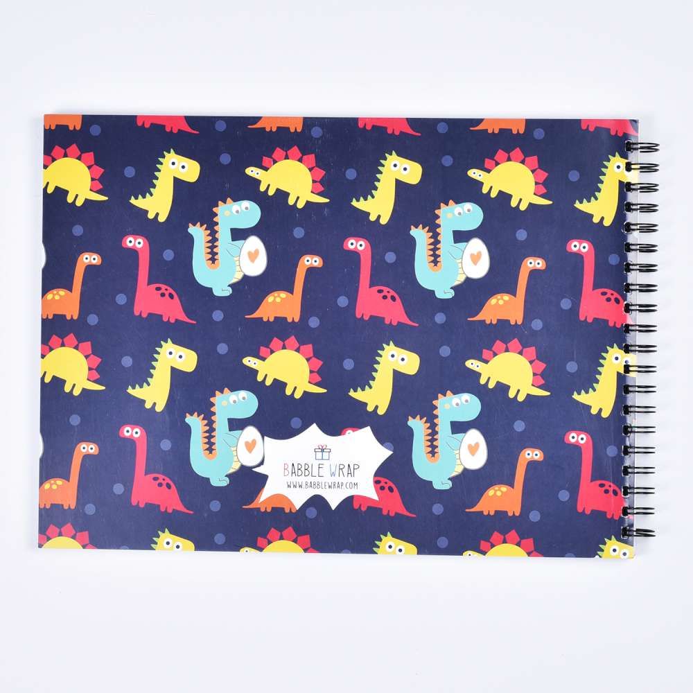 Sketch Books With Personalized Crayons - Roar-A-Saur